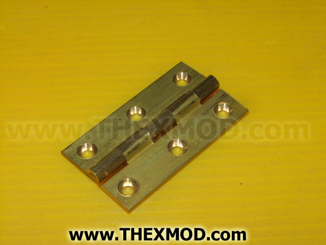 Brass Butt Hinge - 2 IN x 1/8 IN-1