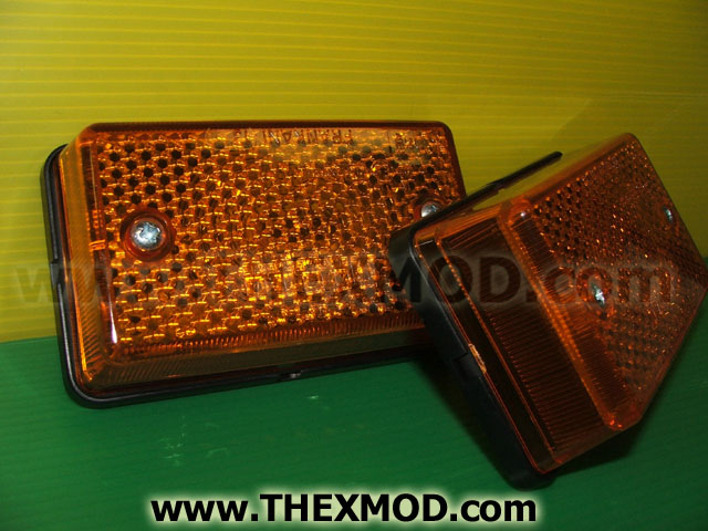 Light - Marker- Amber - (PAIR) - 115mm x 70mm-1