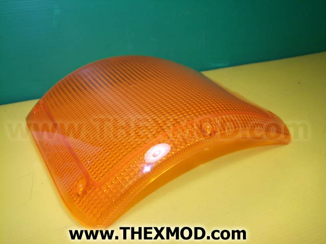 Lens - Flasher - Amber - ABU7244 / 54591372-1