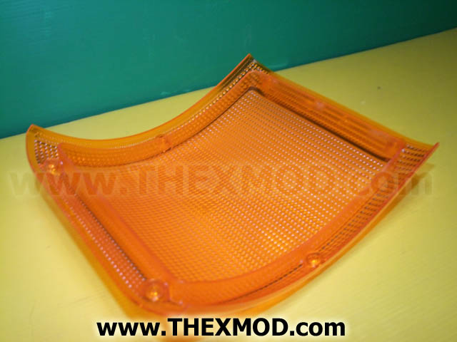 Lens - Flasher - Amber - ABU7244 / 54591372-2