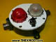 Light - Dome - Twin - Red / Clear - AS50793 / B14915-2