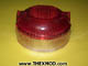 Lens - Taillight Stop - Red - White-1