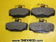 Disc Brake Shoe Set - 1652206 - BW208558-2