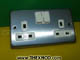 Connector - 13A Switch Socket 2 Gang  - 2948 MCO-1