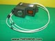Switch - Push - Reset Button & Door Clear Amber I-1