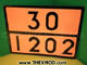 Plate - Designation 30 - 1202 - KP-1202/30-1202-1