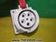 Socket - Panel Mount - 415V - 63A - 5 Pin + Earth-2