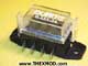 Fuse Box - 4 Way - Clear Cover - 0-234-24-1
