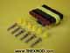Connector - Superseal - 6 Way - Female - Durite : 0-011-66-1