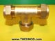 Connector - Pipe - Tee - 3/4 In BSP - 5/8 In Tube-1