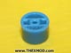 Button - Head - Round - Blue - Reset - 27463-815-2