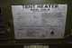 Heater - Speace tent hearer - Model GHS 111 - A0/7858 600000-4